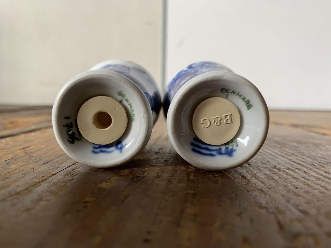 ロイヤルコペンハーゲン 磁器製 調味料入れ 青花柄 ロイヤル